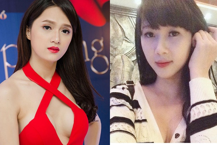 Trong showbiz, Hương Giang Idol (bên trái) và hot girl Trâm Anh đều được xem là một trong những mỹ nhân chuyển giới.